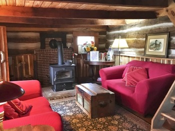 Homesteader's Cabin Living Room Homesteader's Cabin
