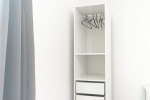 Modern wardrobe space