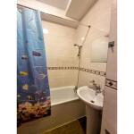 This photo represent the bathroom of the property. 