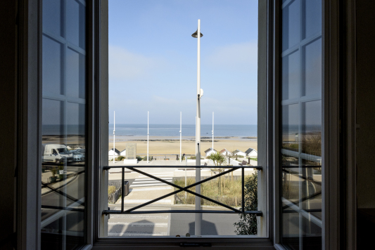 Vue du séjour sur la mer