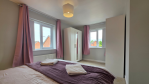 The main bedroom is a tranquil first-floor retreat designed for ultimate comfort. With generous storage for all your belongings and a location right next to the family bathroom, it offers the perfect blend of privacy and convenience for your stay.