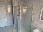 Ultra modern, airy bathroom