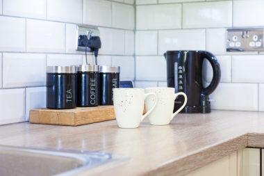 Make yourself at home - Have a cup of tea / coffe and get yourself settled in