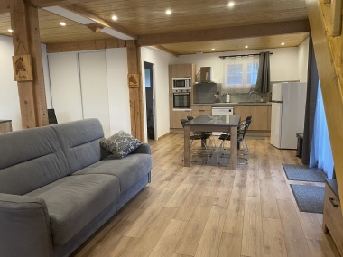 séjour - salle à manger - cuisine