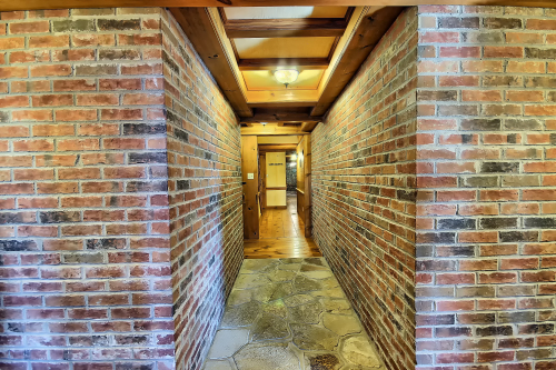 Brick Hallway, The Western Lodge 