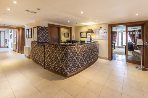 Reception entrance
