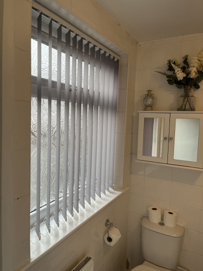 Comfortable bathroom space for guests