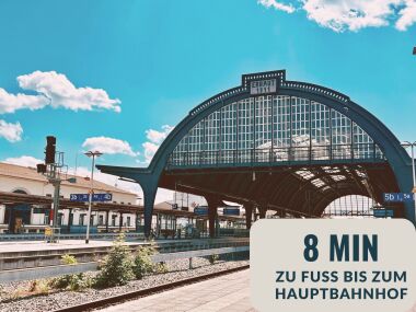 Gera Main Station (8 min on foot)