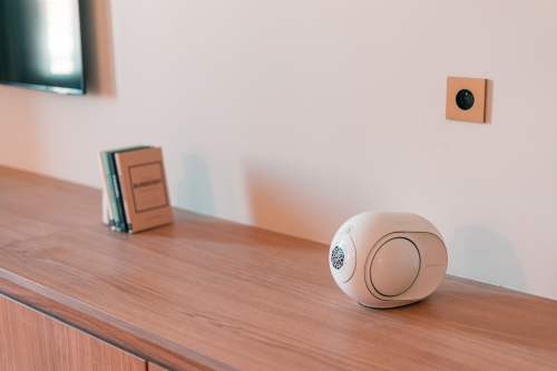 Salon avec vue sur le Vieux Port