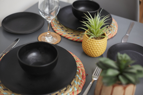 Modern kitchen with all essentials for short or extended stays