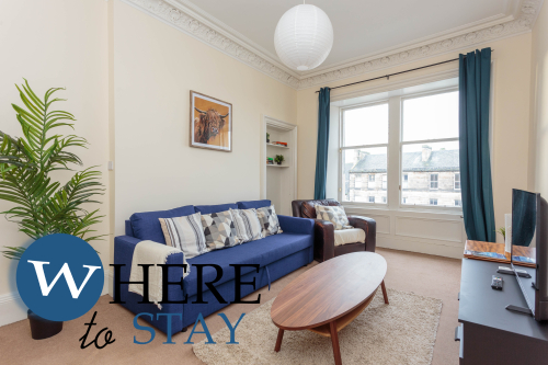 Delightful 2 bedroom apartment in Leith - 