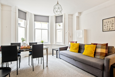 Cosy sitting area with everything you need for relax