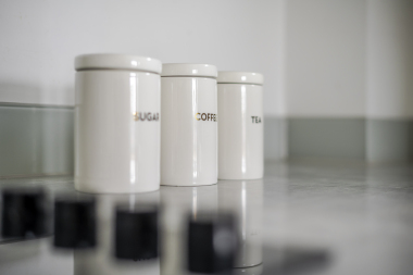 coffee, tea and sugar pot