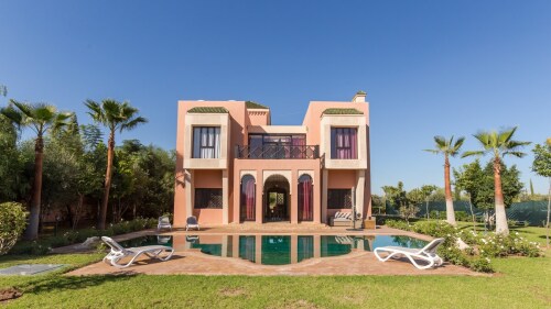 Villa-de Luxe-Salle de bain-Vue sur Piscine-3 AGADIR - Tarif de base