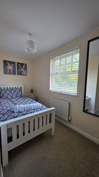 2nd Bedroom - Our smallest bedroom is often our guests favourite bedroom 