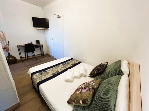 Double-Confort-Salle de bain-Vue sur Lac-chambre double balcon - Tarif de base