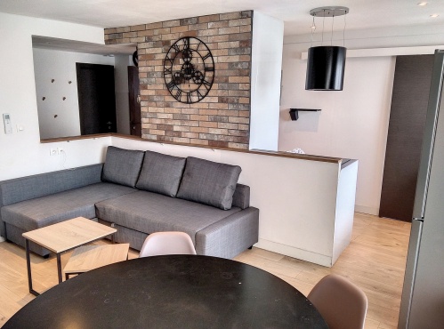 canapé lit dans le salon