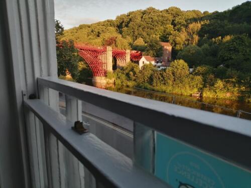 Stunning view of the Iron Bridge from the Lounge