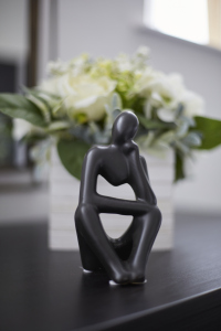 Clean, modern interior with a warm and welcoming feel.