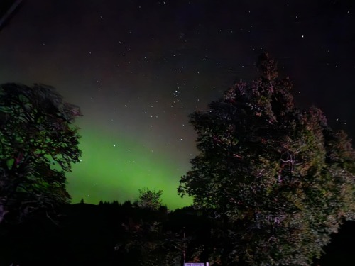 The Aurora Borealis from the property