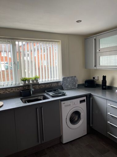 Modern kitchen with good appliances and utencils