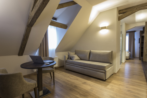 Suite-Eigenes Badezimmer-Stadtblick