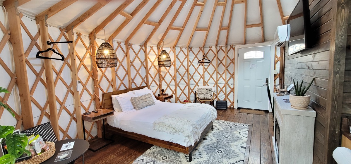 Hillside Retreats Cardinal Yurt by Hillside Retreats