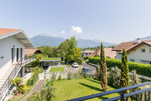 vue du balcon