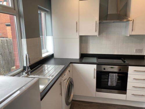 Modern kitchen freshly refurbished