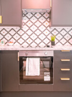 Practical dining area perfect for solo travellers or couples