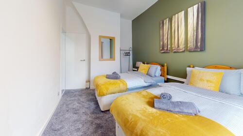 Bedroom 1 - With two comfy single beds for a great nights rest