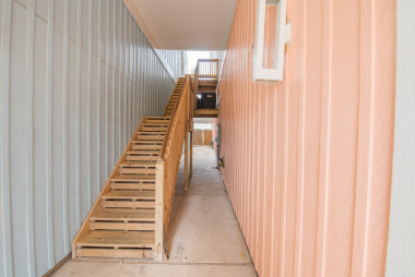 Breezeway is shared by neighbor