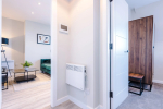 Entrance hall providing easy access to each room for a comfortable stay.