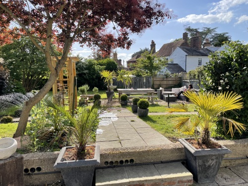 Our B&B garden (Under Refurbishment)