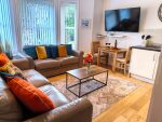Relax in your bright and stylish living space