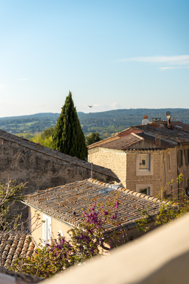 Vue sur les Monts de Vaucluse