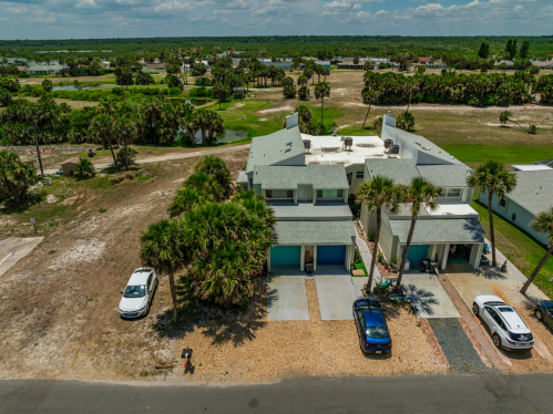 Front of house view. Far left.