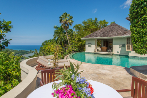 Master Villa Pool Sunbathing Terrace