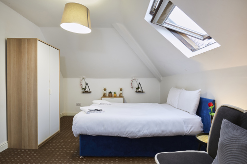 Bright and cosy bedroom in Deighton – perfect for a restful night’s sleep