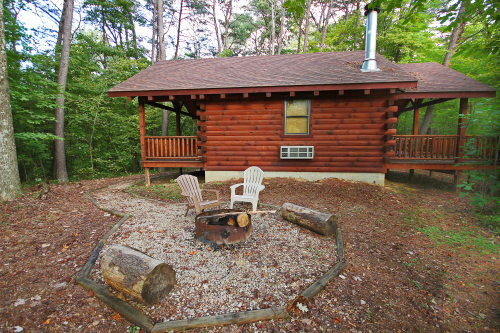 Fire Pit and Destiny's Daydream, from East side