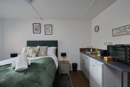 Sleep Peacefully in This Cozy, Hotel-Quality Bedroom