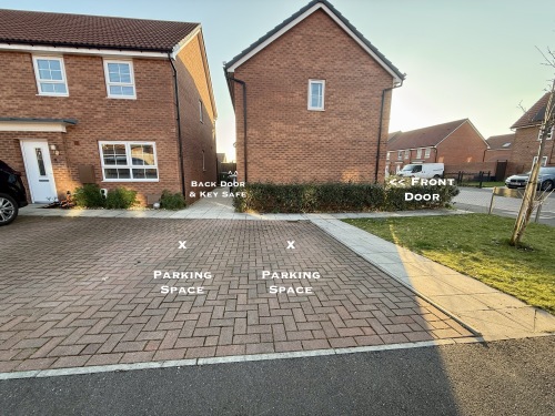 Off Street Parking for 2 vehicles