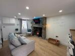 Cosey livingroom with smart TV