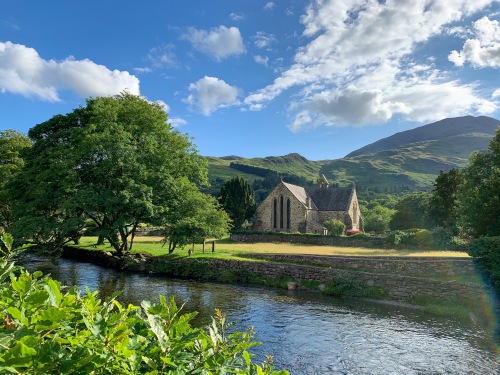 St Mary's Church, Beddgelert. A couple of minutes stroll from the house