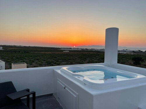 Sunset from your private balcony!