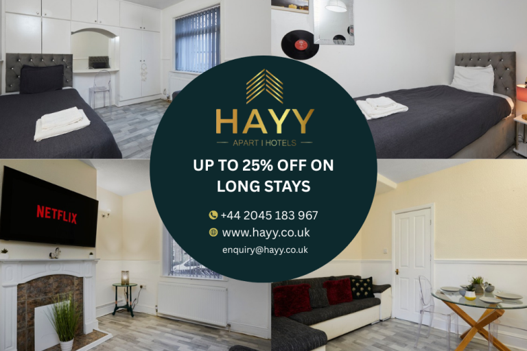 Hayy Springbank 2-Bed Home with Comfort & Space