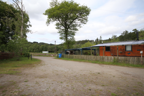 Outside property looking towards entrance