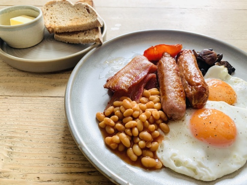 Full Cornish Breakfast - locally sourced