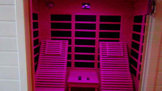 SAUNA PRIVATIF DE LA SUITE 