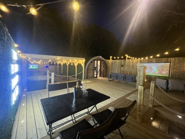 Outdoor seating area 